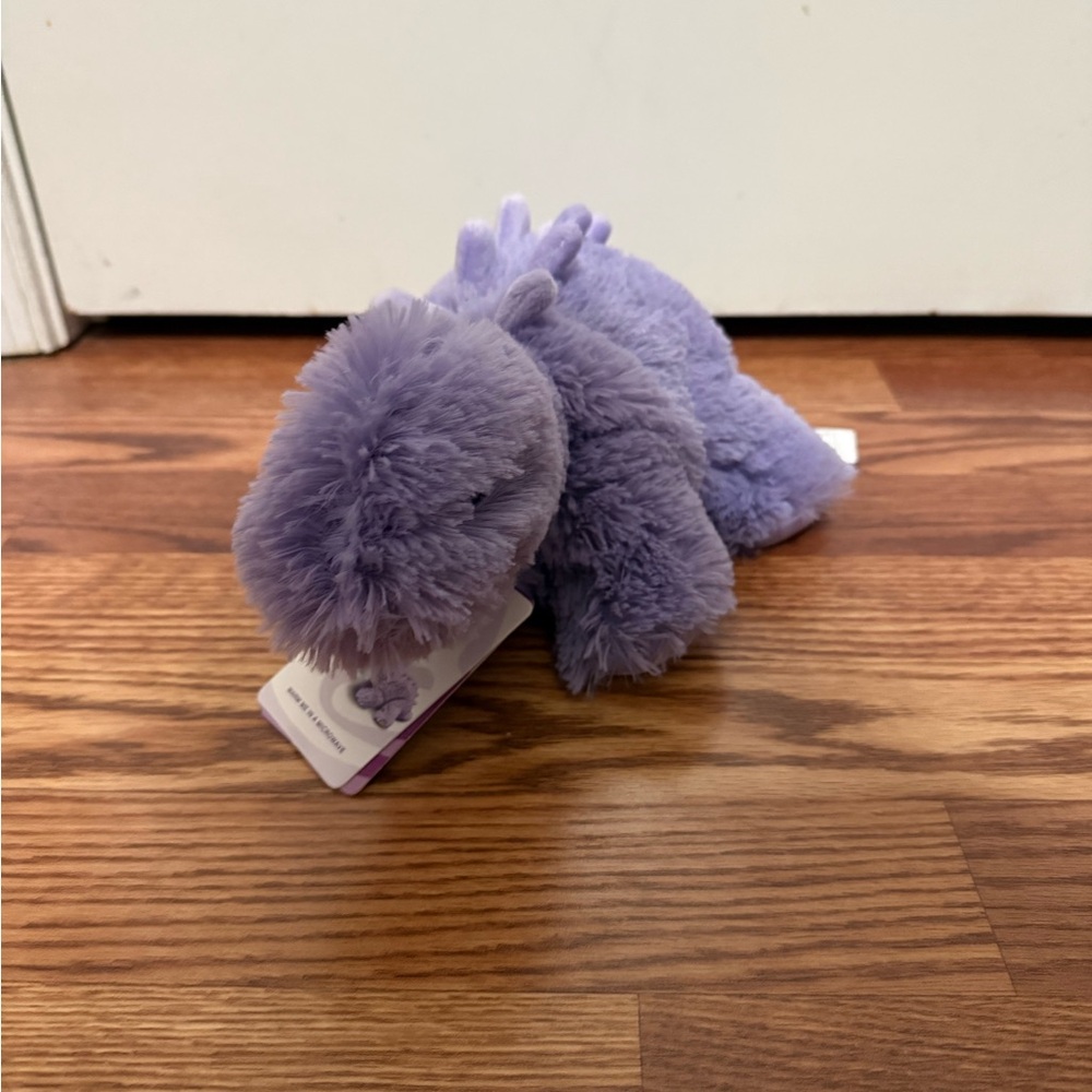 Warmie Plush Purple Dinosaur Toy